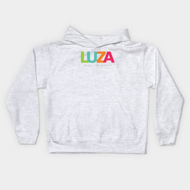 LUZA : wear the world Kids Hoodie by LIVEUNIQ